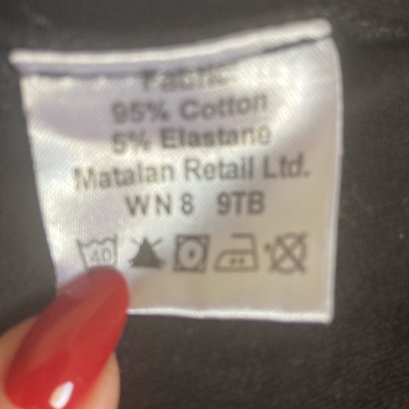 Sylvana Lisi Bateau Neck Jersey Safar Top Flare Sleeve Curved Split hem Vintage - Picture 6 of 14